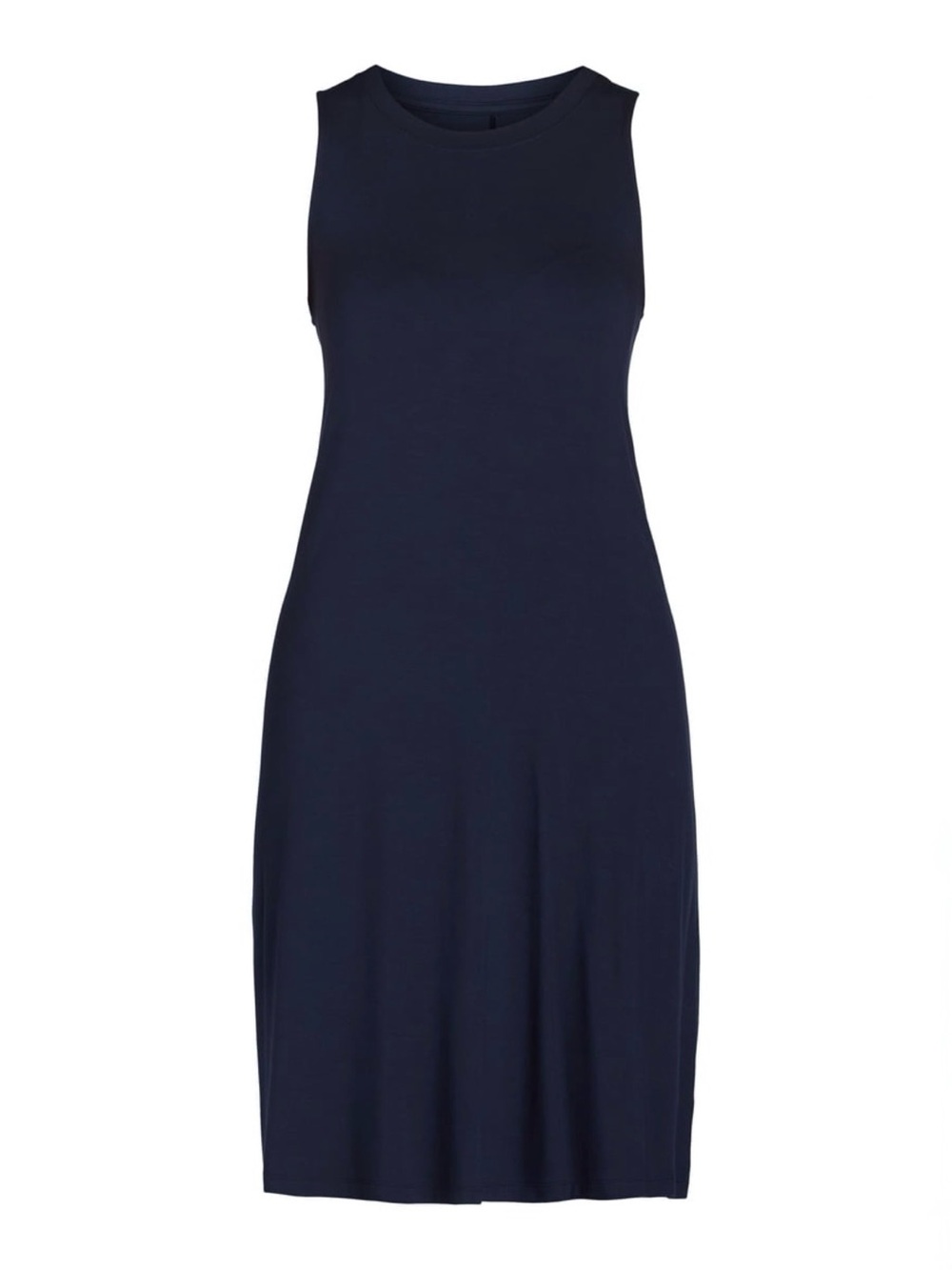 Time And Tru Women’s Sleeveless Knit Swing Dress, Size XL (16-18), Navy *NWT*